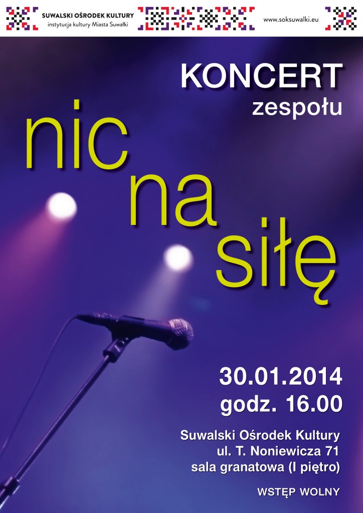 koncert_Nic_na_sile_2014_01_afisz