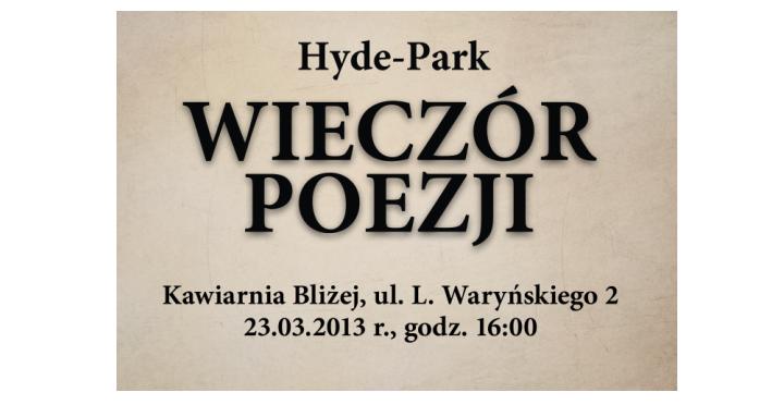 HYDE-PARK POETYCKI