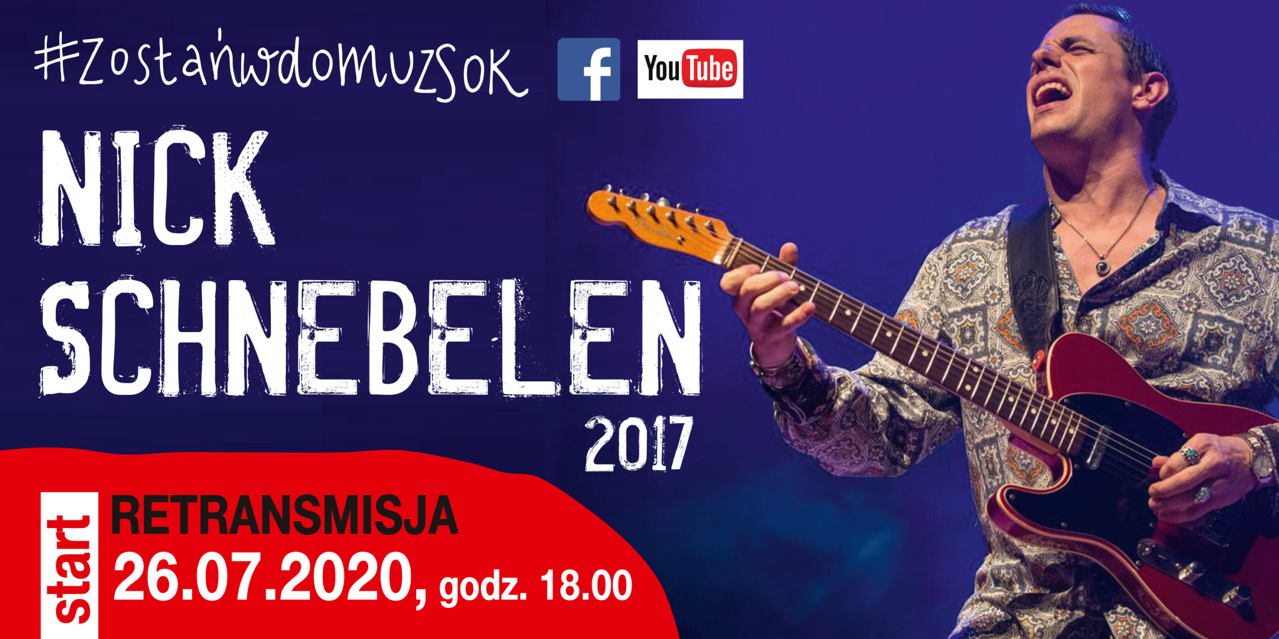 Koncert Nicka Schnebelena. Retransmisja