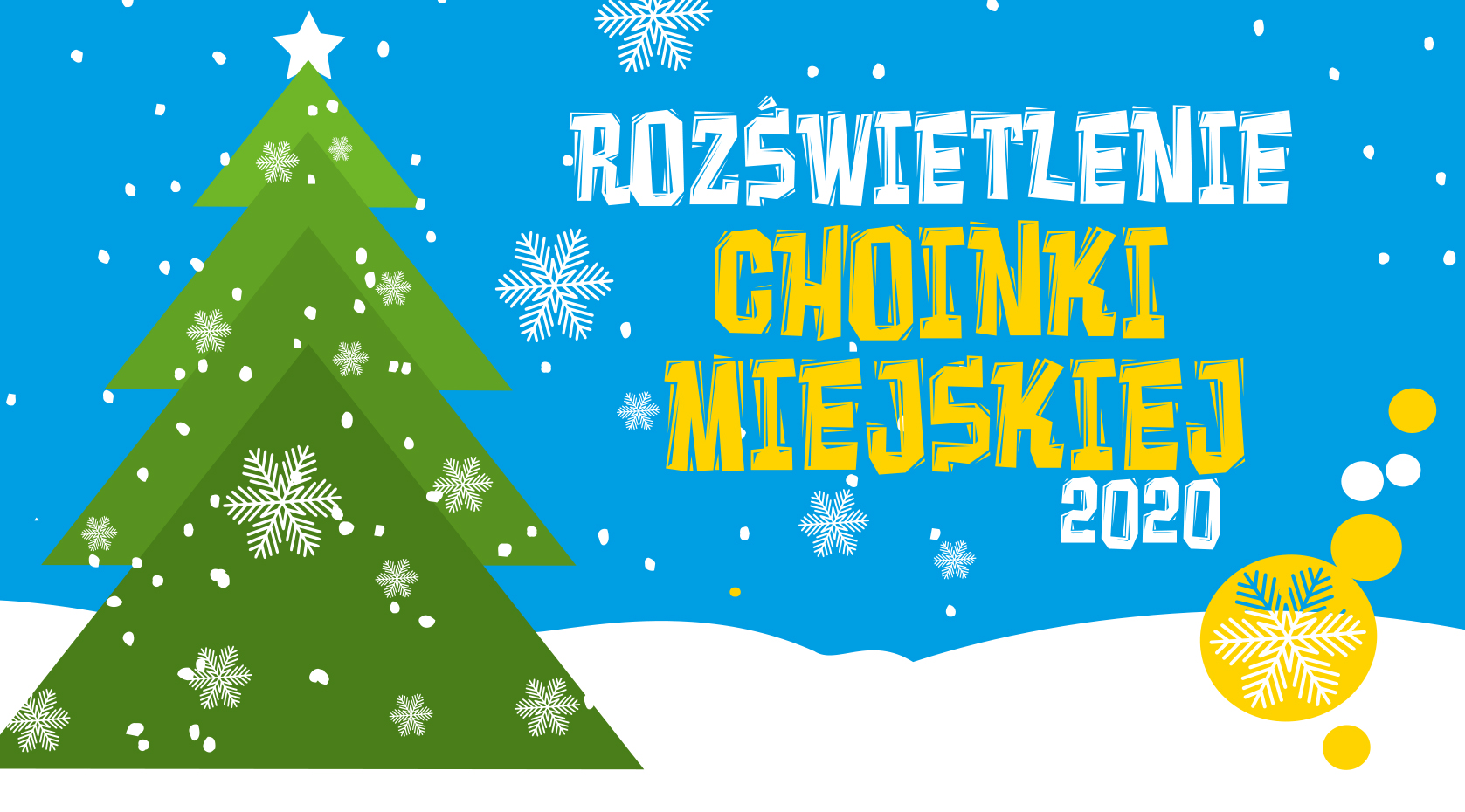 ONLINE | Rozświetlenie choinki miejskiej 2020
