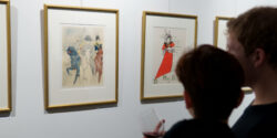 Wernisaż wystawy grafik Henriego de Toulouse-Lautreca