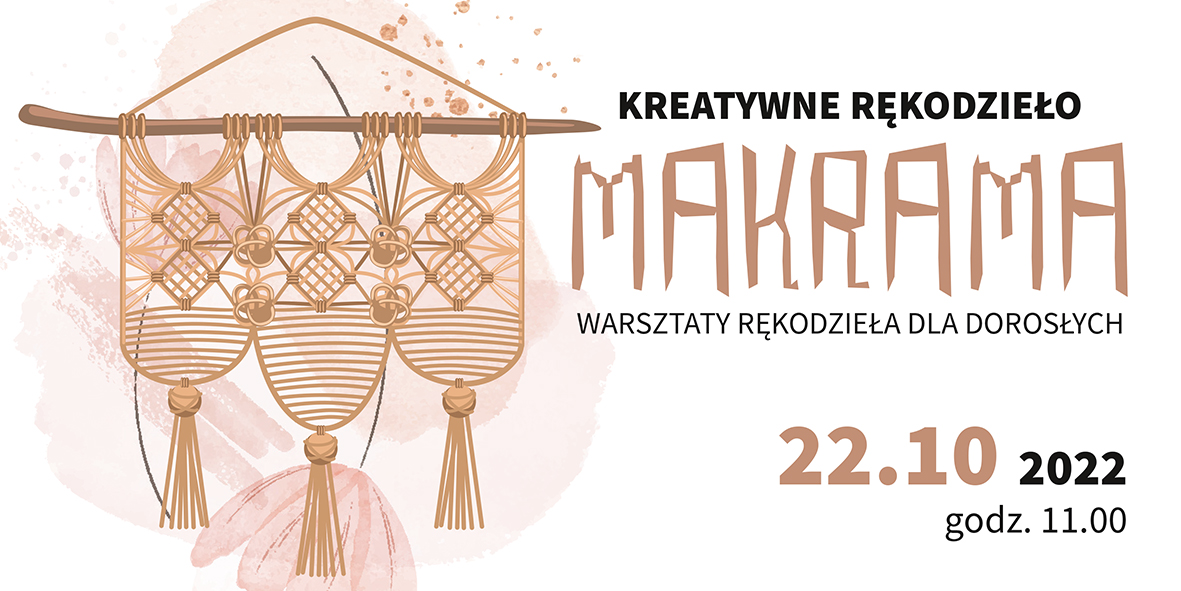 Warsztaty kreatywnego rękodzieła: makrama